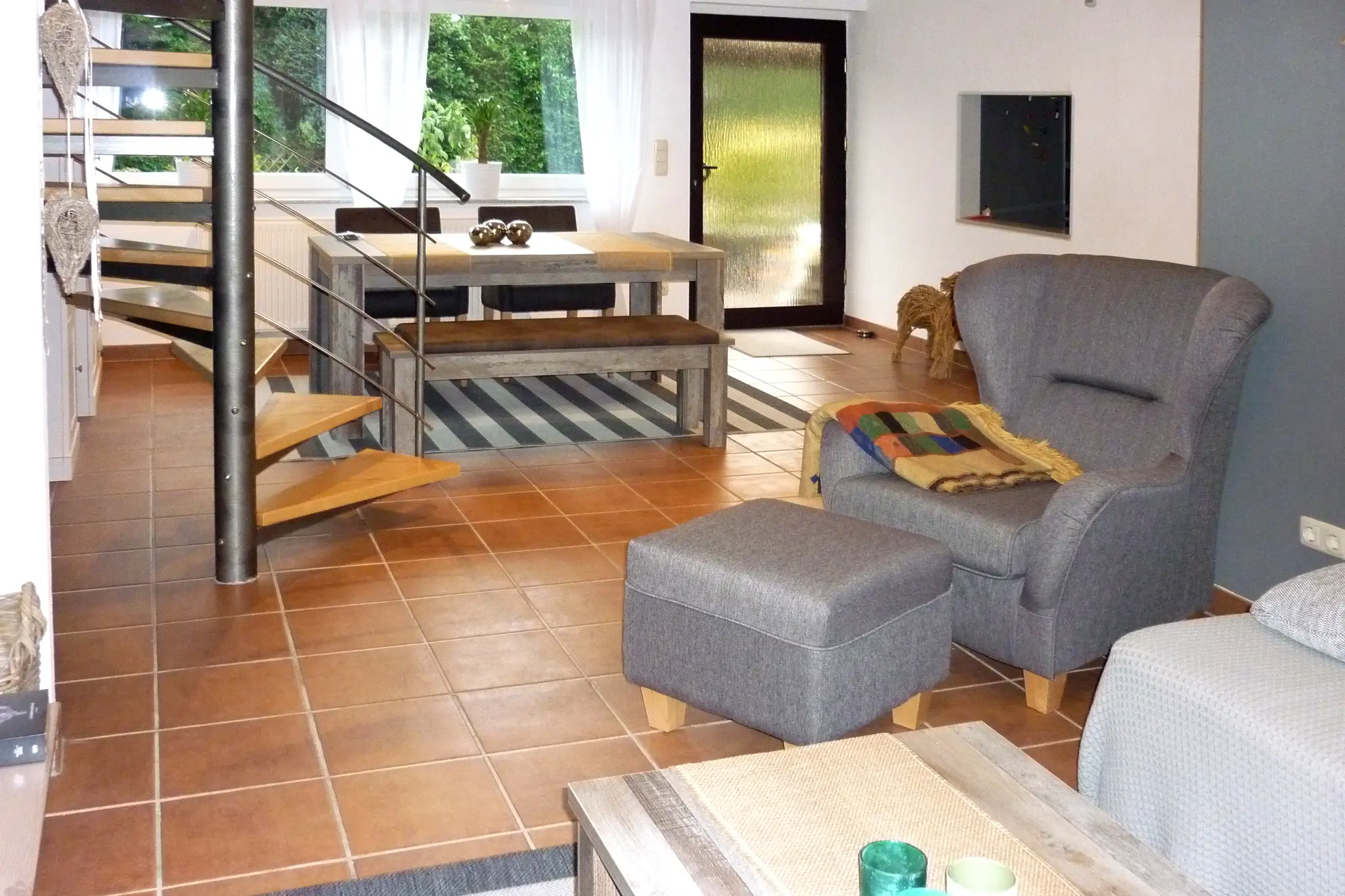 Wohnbereich Ferienhaus Ruhrpott & Rotbach